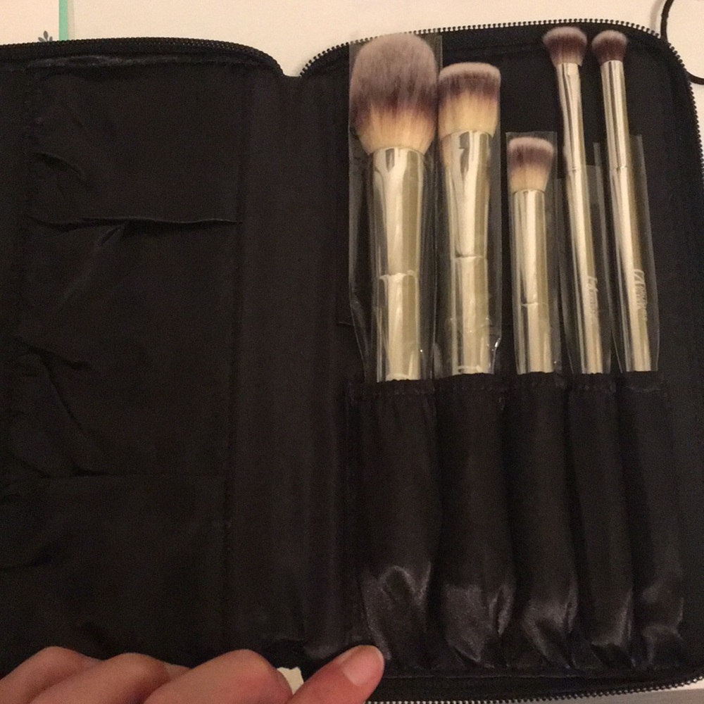 Make up brushes & case